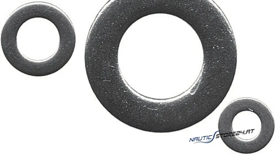 Nirobeilagscheiben DIN 125 | Gewinde - Ø : M4