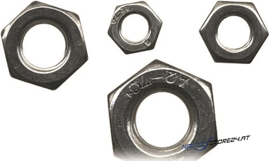 Niromutter DIN 934 | Gewinde - Ø : M4