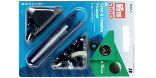 Druckknopf - Messing verchromt | Packeinheit : 10 Stk