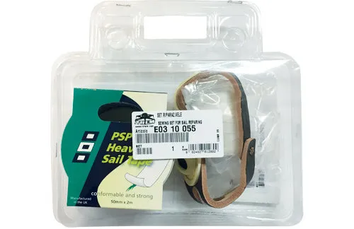 Segelreparaturset - 22x19x5cm (Klarsichtbox)mm