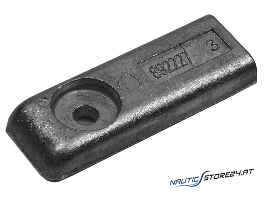 Mercury/Quicksilver Anode Aluminium für Außenborder Verado 6 Zylinder (97-893404)