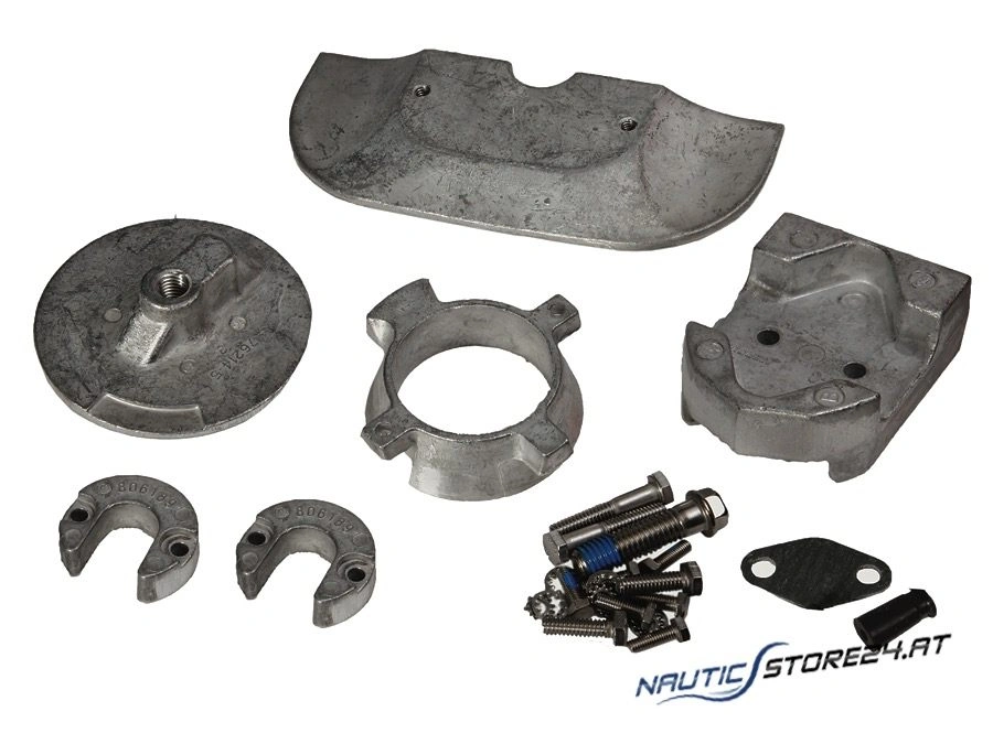 Mercury/Quicksilver Anodensatz Aluminium für Alpha One Gen. 2 (97-888756Q03)