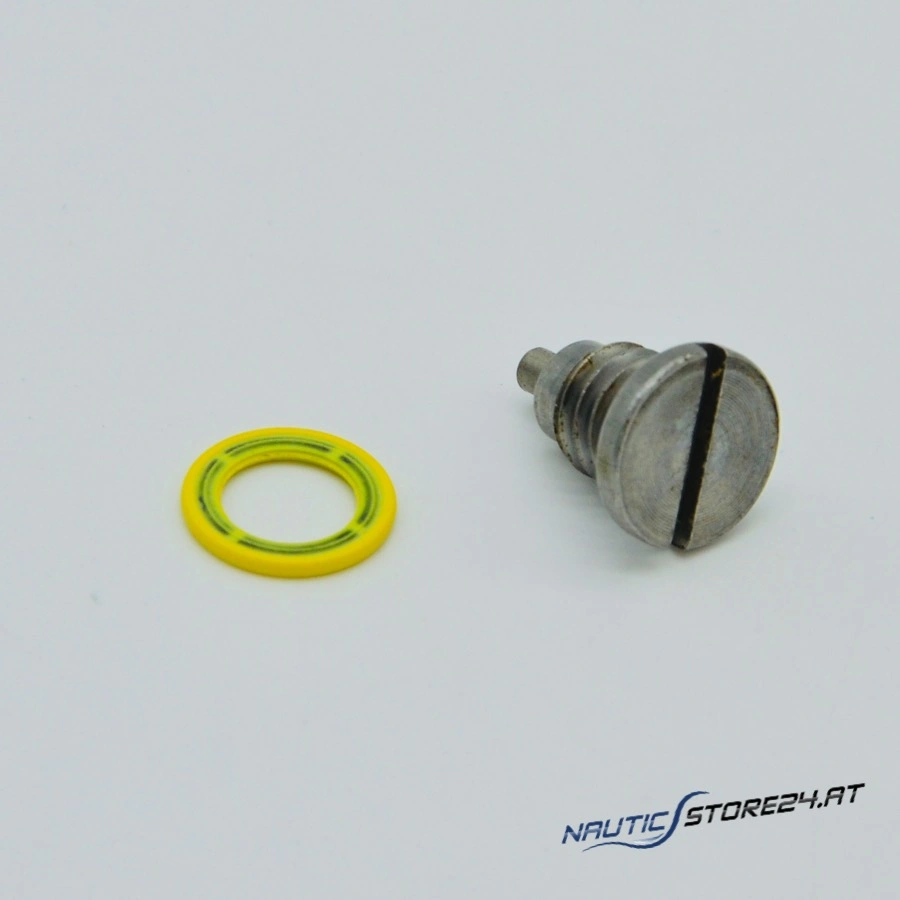 Mercury/Quicksilver Getriebeölablassschraube Gewinde 3/8 Zoll mit Magnet (22-8M0058389)