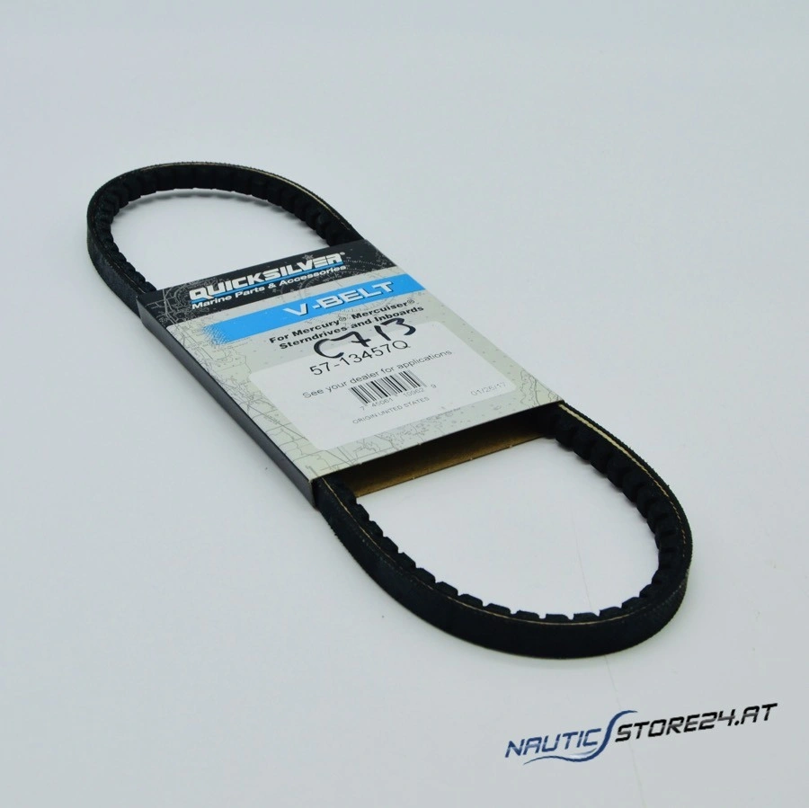 Mercury/Quicksilver Wasserpumpenriemen für Mercruiser 4.3L/5.0L/5.7L/7.4L/8.2L (29 Zoll/737mm) (57-13457Q)