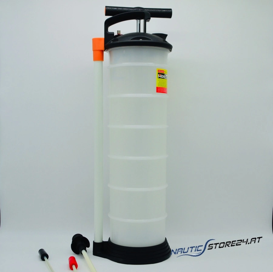 Allpa Öl - und Flüssigkeitabsaugpumpe 6.5l mit Schlauch &amp ; Behälter