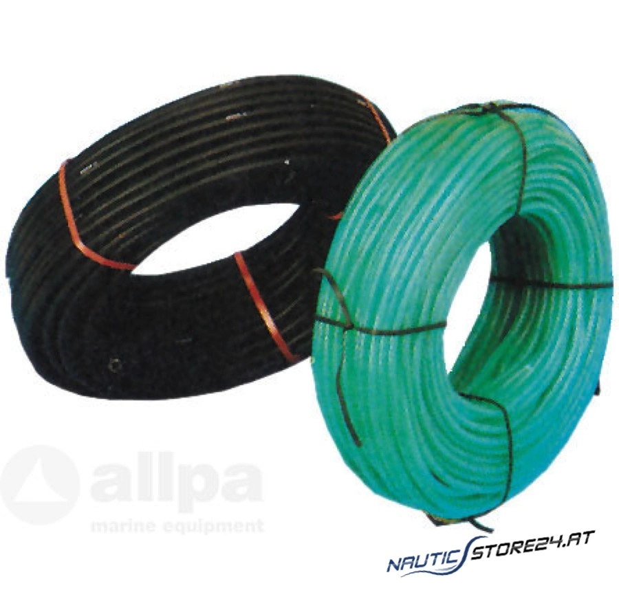 Allpa Kraftstoffschlauch 38x51mm Öl - &amp ; Kraftstoffbeständig mit Stahlspirale (Iso 7840 - Ce) , Preis pro 20 Meter