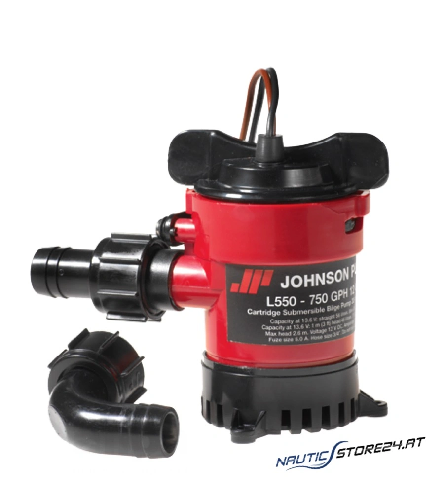 Johnson Pump L - Serie Bilgenpumpe L550 12V 56l / min