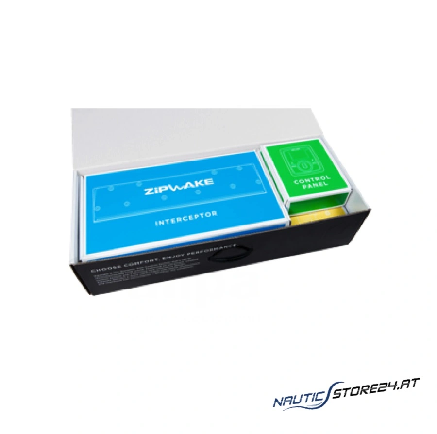 Zipwake Dynamisches Trimm-Kontrollsystem Serie S | Ausführung: 450-S (Interzeptor L=450mm, M12 Verlängerungskabel 1,5m)