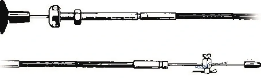 Teleflex Abstellzug 18873