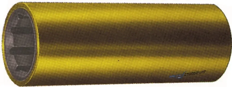 Gummilager mit Bronzehülse