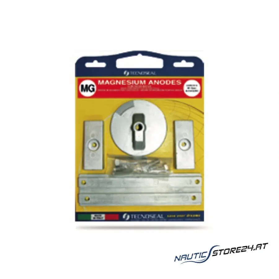 Tecnoseal Magnesium - Anodenset für Mercruiser Verado L6