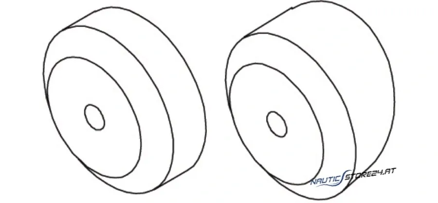 Teleflex Nabenkappe für Safe - T QC und HPS