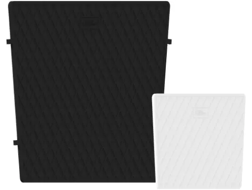 Heckspiegelplatte 450 x360 x6 , 5 mm