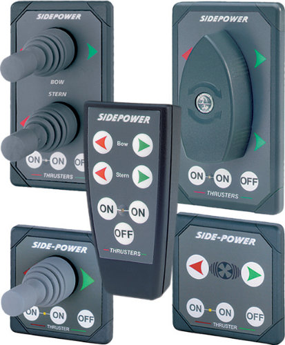 Sidepower Bedienelement für Bugstrahlruder | Ausführung: Touch-Panel in modernem Design