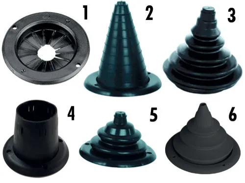 Spritzkastendurchführung