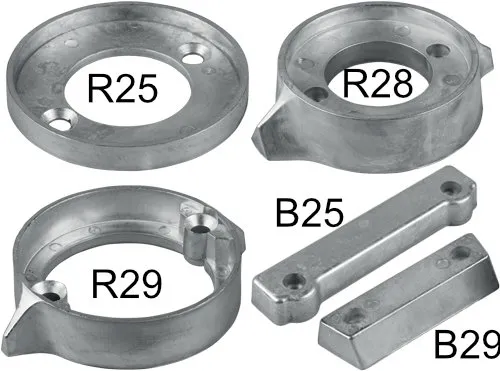 Tecnoseal Magnesiumanode Ring für Volvo Penta 250 / 270