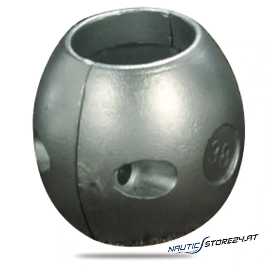 Zink - Wellenanode lange Form