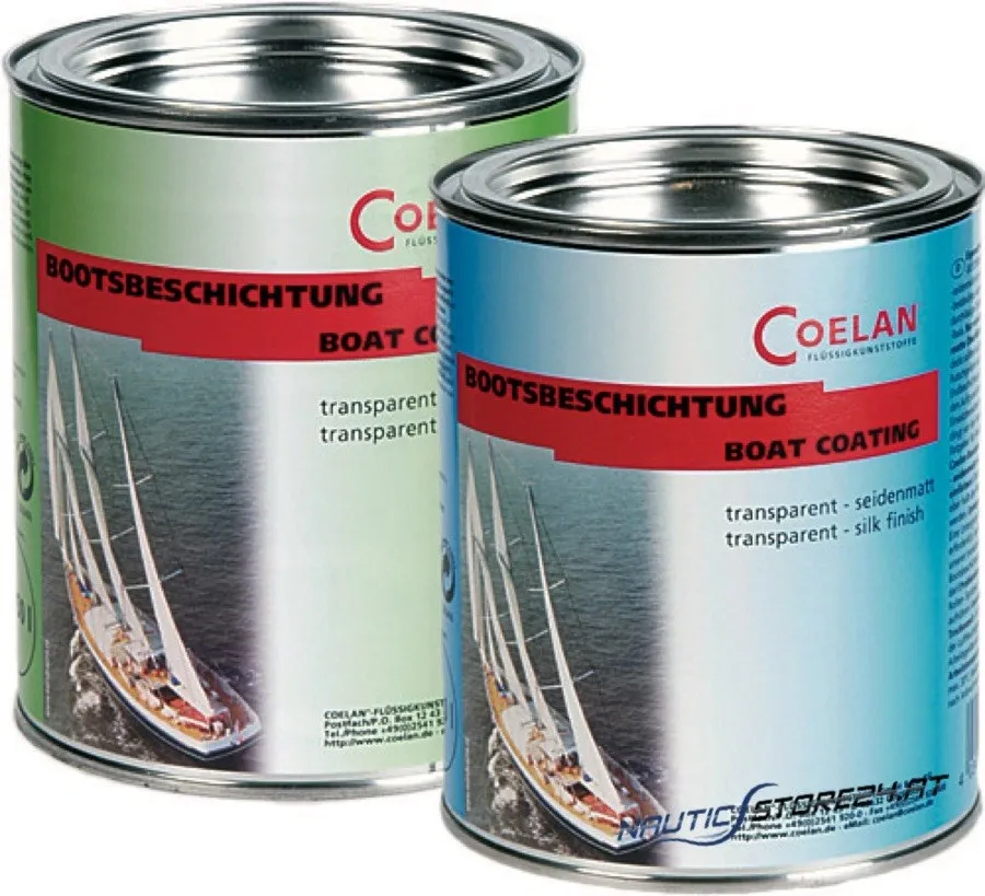 Coelan Bootsbeschichtung transparent