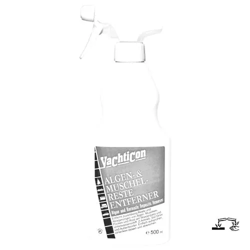 Yachticon Algen - und Muschelentferner 500ml Sprühflasche