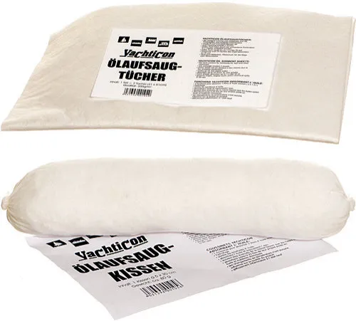 Yachticon Ölaufsaugtücher und Ölsaugkissen