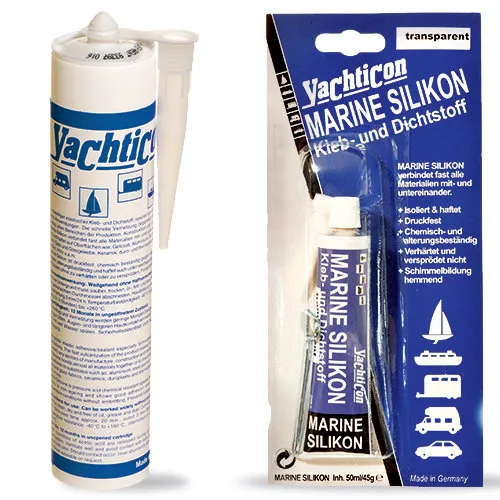 Yachticon Marine Silikon farblos - 85g Tube