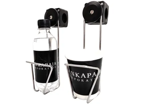 Dosenhalterung für Reling max. 66 mm Für Reling 25 mm