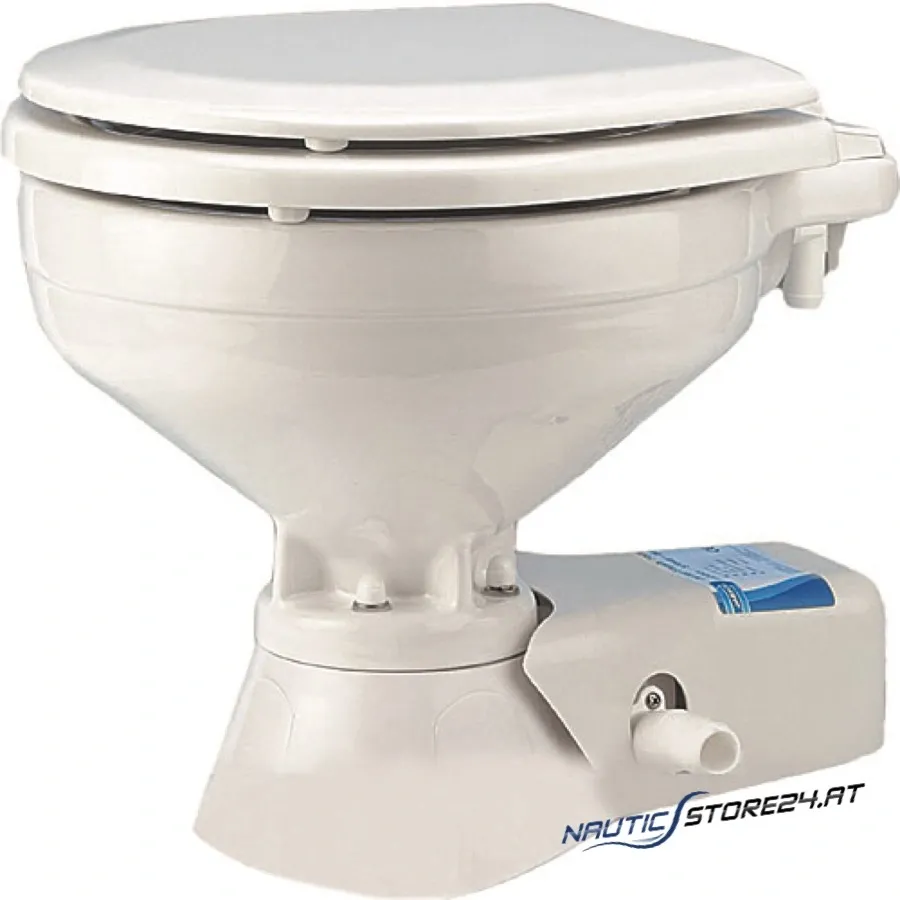 Jabsco Toilette mit Elektropumpe See