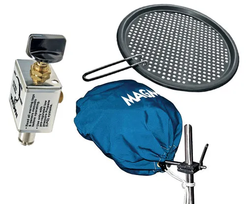 Magma Relingsgrillerzubehör Magma - Griller Stoffabdeckung blau