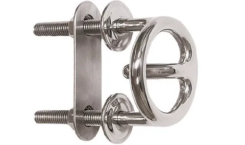 Wasserskihaken Niro - Gewinde - Ø M10 , Ring - Ø 60mm