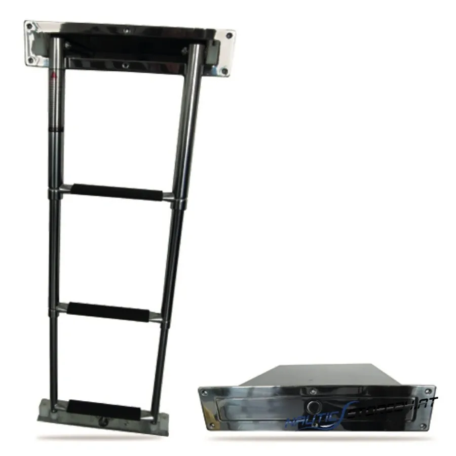 Teleskopbadeleiter in Box - 34x47x4 , 6cm