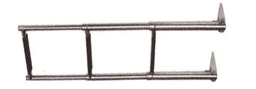 Teleskopbadeleiter klappbar 3 - oder 4 - stufig