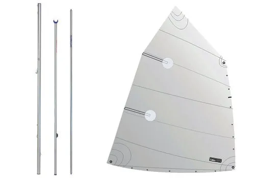 Optiparts Segel und Rigg