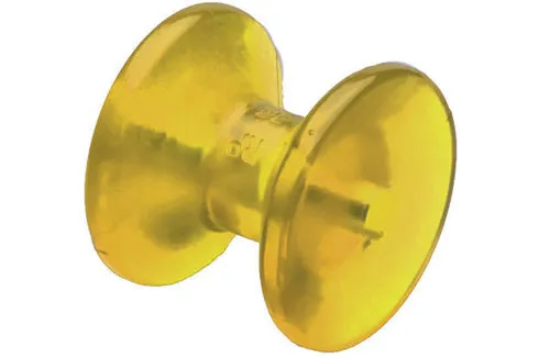 Stevenrolle PU , Außen - Ø 75mm , Wellen - Ø 16mm