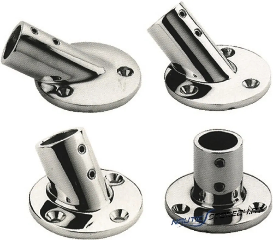 Handrelingsfuß Niro - Grundplatte 63mm Ø