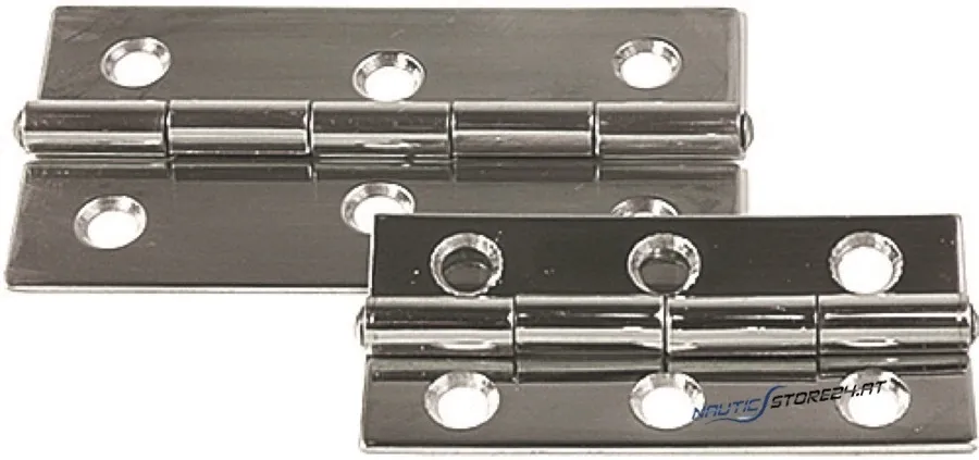 Niroscharnier Serie flach