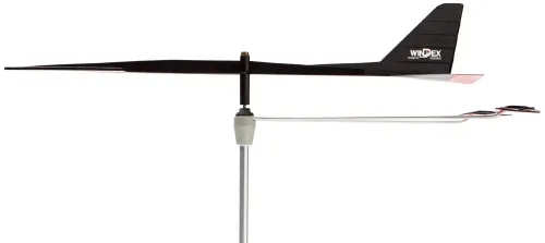 Windex Windrichtungsanzeiger (Windex) | Ausführung: Mastmontage, PVC/Alu, Länge 250mm