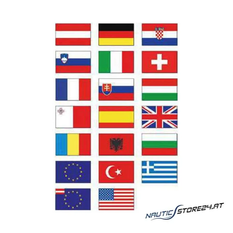 Nationalflagge 45 x 30 cm | Land: Österreich