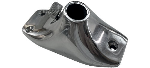 Flaggenstockhalter Anbau | Flaggenstock-Ø: 14mm