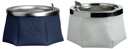 Marine Buisness Aschenbecher Leder