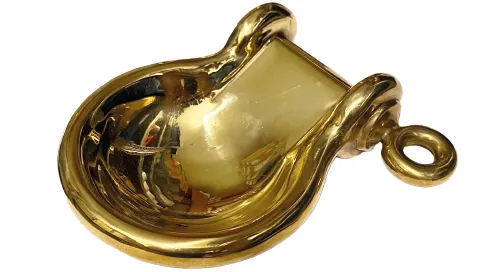 Aschenbecher Schäkel - Messing