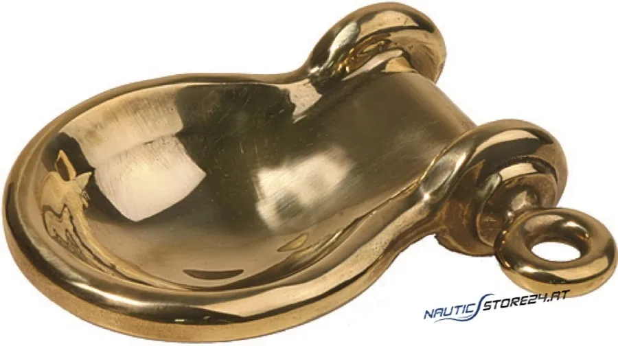 Aschenbecher Schäkel - Messing