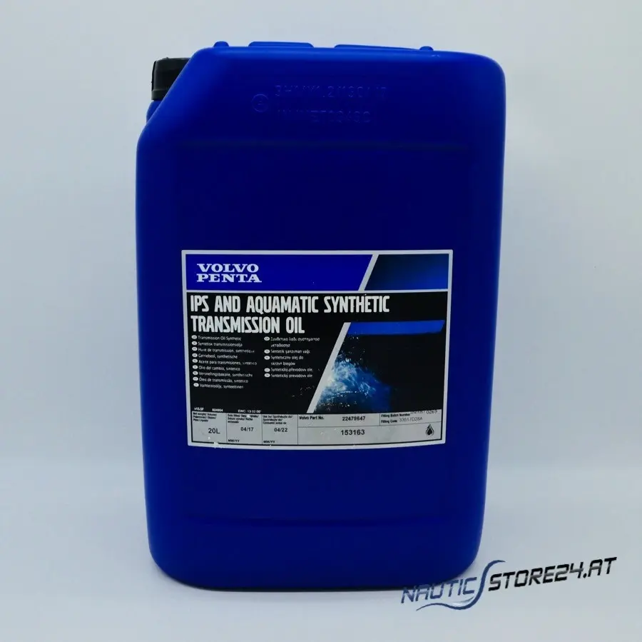 Volvo Penta IPS And Aquamatic Getriebeöl Synthetisch 75W - 90 20L (22479647)wurde ersetzt durch (22479647)