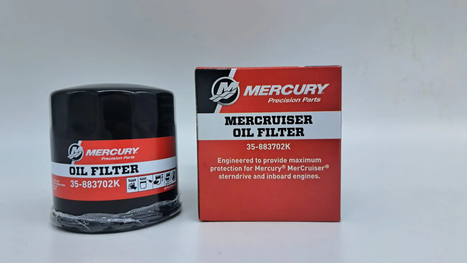 Mercury/Quicksilver Ölfilter für Mercruiser V6 (35-883702K)